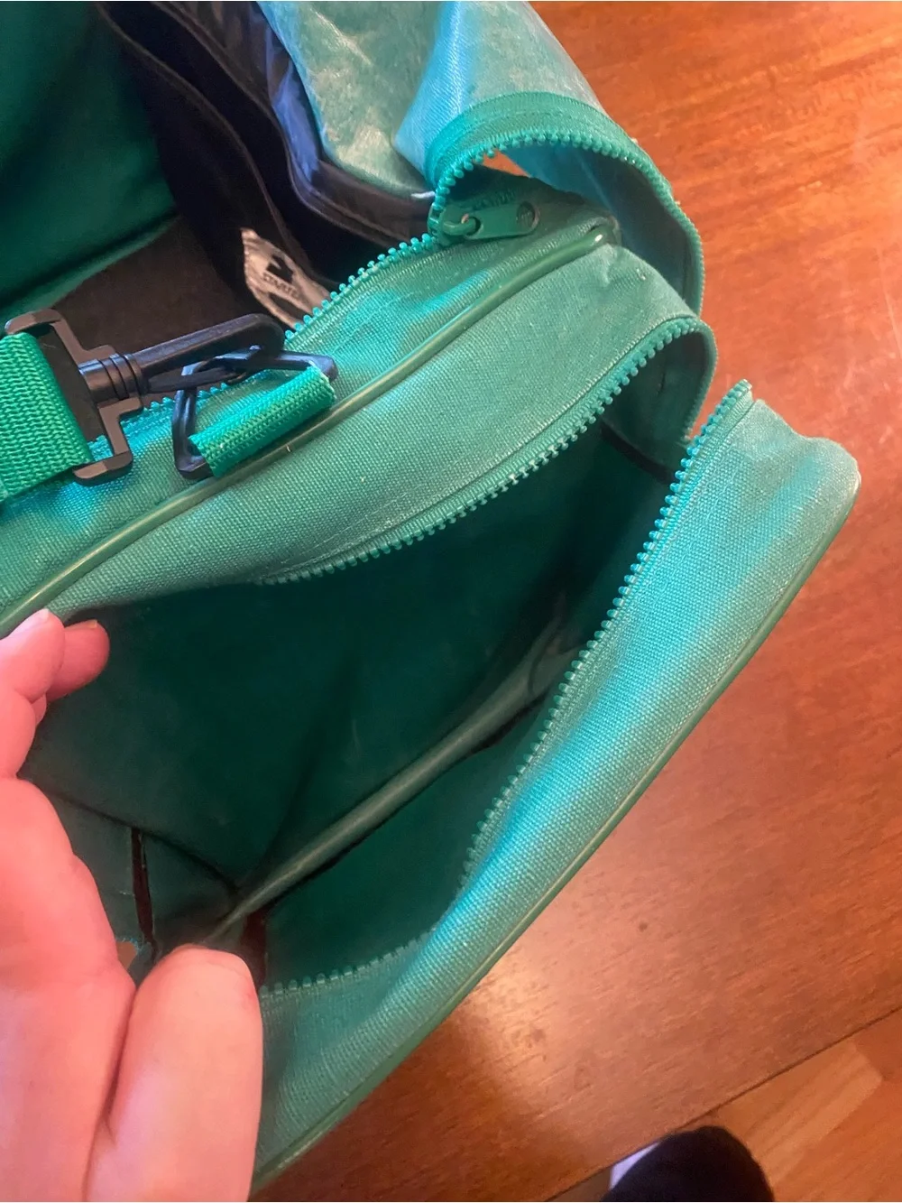 Vintage 80s Starter Boston Celtics NBA green Duffle Gym Travel Bag